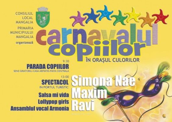 Restricţii de circulaţie la Mangalia! Are loc Carnavalul copiilor